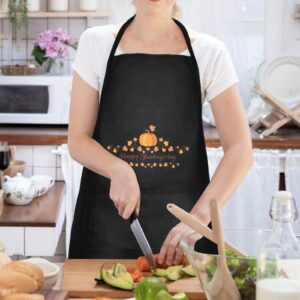 Thanksgiving Holiday Chef Kitchen Apron – MaplePump Custom Apron for Women Aprons Autumn Chef Apron 2