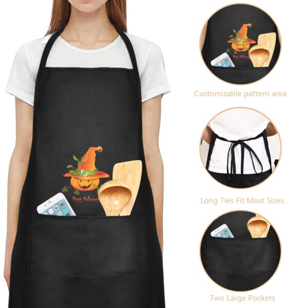 Halloween Holiday Chef Kitchen Apron – Jack Custom Apron for Women Aprons Creepy Chef Apron 2