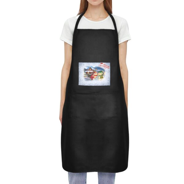 Christmas Holiday Chef Kitchen Apron – Snowman Custom Apron for Women Aprons christmas 6