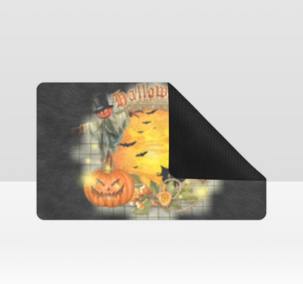 Halloween Holiday Door Welcome Mat – House – Doormat 24 inch x 16 inch Doormats Autumn Welcome Mat 4