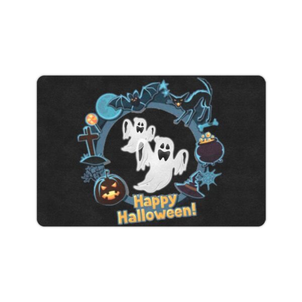 Halloween Holiday Door Welcome Mat – Ghosts – Doormat 24 inch x 16 inch Doormats Autumn Welcome Mat 2