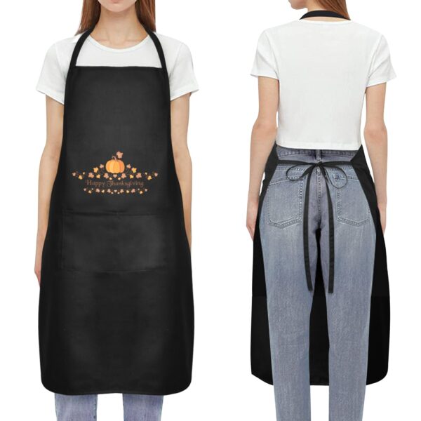 Thanksgiving Holiday Chef Kitchen Apron – MaplePump Custom Apron for Women Aprons Autumn Chef Apron 3