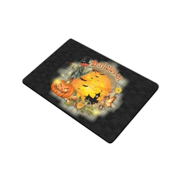 Halloween Holiday Door Welcome Mat – House – Doormat 24 inch x 16 inch Doormats Autumn Welcome Mat 3