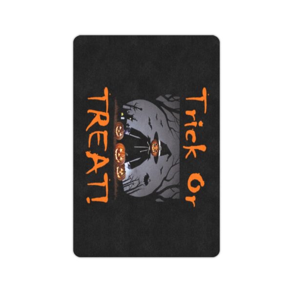 Halloween Holiday Door Welcome Mat – Tricky Jacks – Doormat 24 inch x 16 inch Doormats Autumn Welcome Mat 2