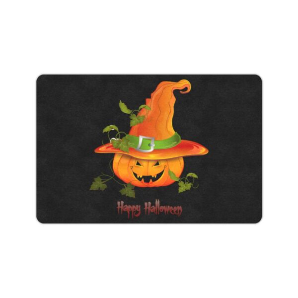 Halloween Holiday Door Welcome Mat – Jack Witch – Doormat 24 inch x 16 inch Doormats Autumn Welcome Mat 14