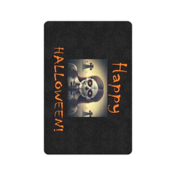 Halloween Holiday Door Welcome Mat – Cemetary – Doormat 24 inch x 16 inch Doormats Autumn Welcome Mat 2