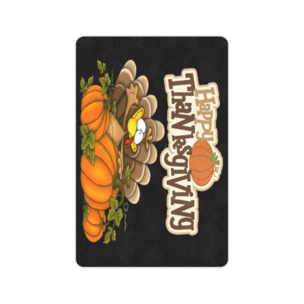 Thanksgiving Door Welcome Mat –  TurkPump – Doormat 24 inch x 16 inch Doormats Autumn Welcome Mat 7