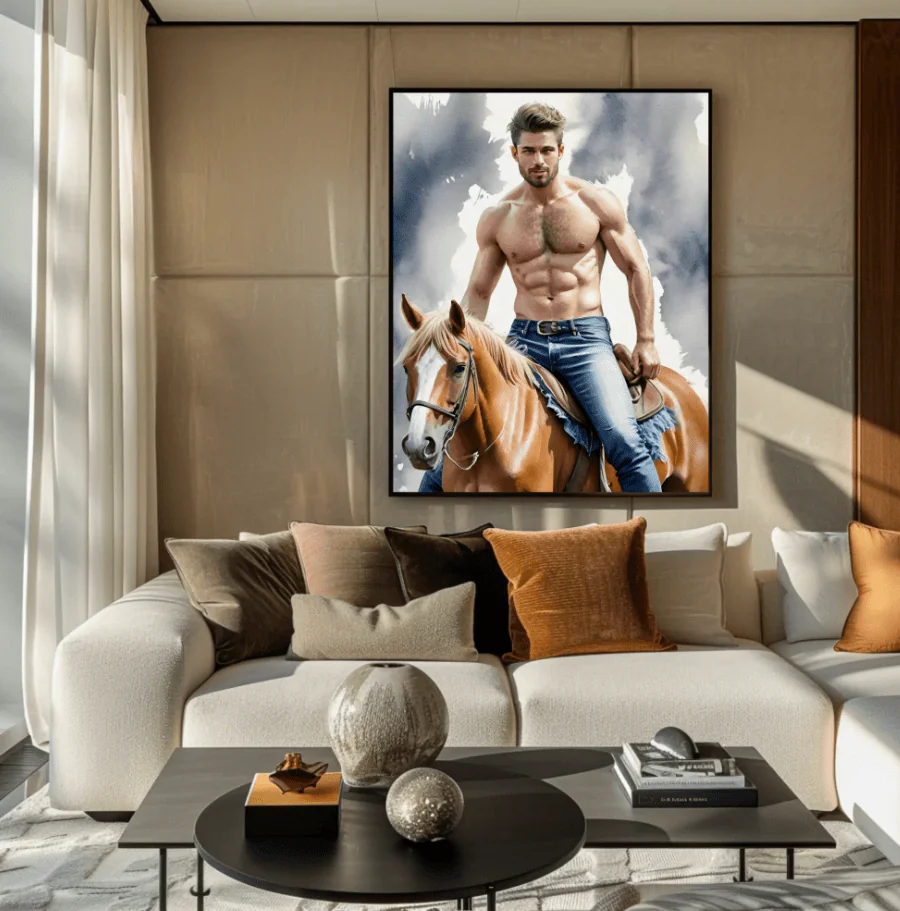 Canvas Prints Wall Art Print Decor – Framed Canvas Print 12×18 inch – Horse Cowboy-5 12" x 18" Abstract Canvas Art 6 Canvas Prints Wall Art Print Decor – Framed Canvas Print 12×18 inch – Horse Cowboy-5 12" x 18" Abstract Canvas Art 6