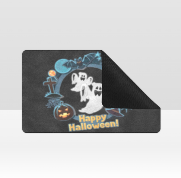 Halloween Holiday Door Welcome Mat – Ghosts – Doormat 24 inch x 16 inch Doormats Autumn Welcome Mat 5