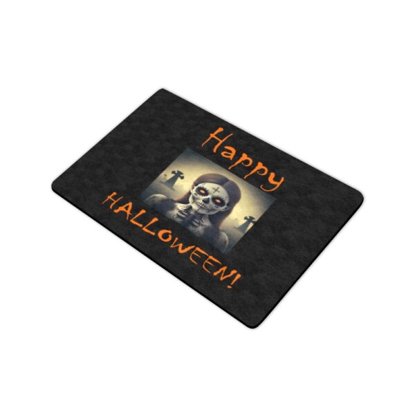 Halloween Holiday Door Welcome Mat – Cemetary – Doormat 24 inch x 16 inch Doormats Autumn Welcome Mat 3