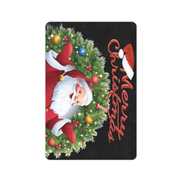 Christmas Holiday Door Welcome Mat –  Santa – Doormat 24 inch x 16 inch Christmas Autumn Welcome Mat 4