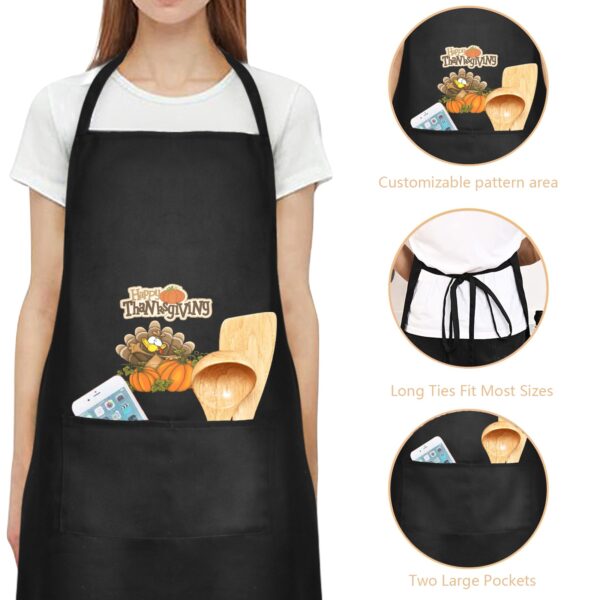 Thanksgiving Holiday Chef Kitchen Apron – PumpTurk Custom Apron for Women Aprons Autumn Chef Apron 2