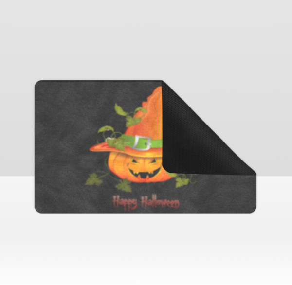 Halloween Holiday Door Welcome Mat – Jack Witch – Doormat 24 inch x 16 inch Doormats Autumn Welcome Mat 5