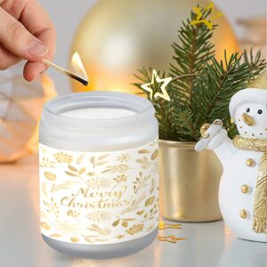 Scented Candle – Christmas Holiday – Vintage Gold Scented Candles candles