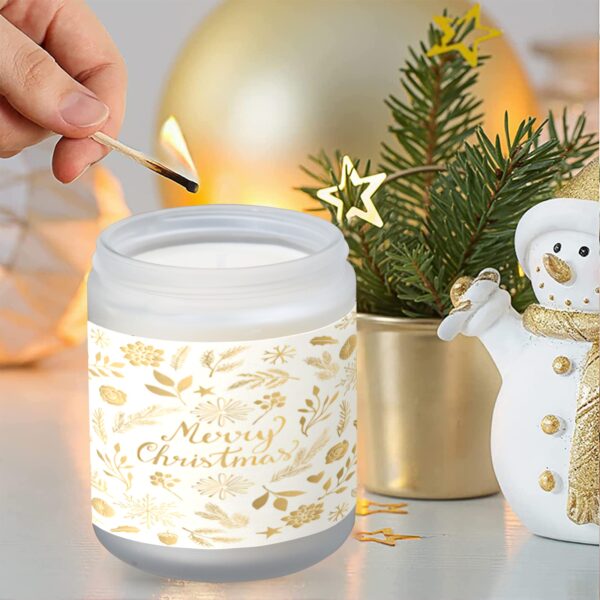 Scented Candle – Christmas Holiday – Vintage Gold Scented Candles Candles