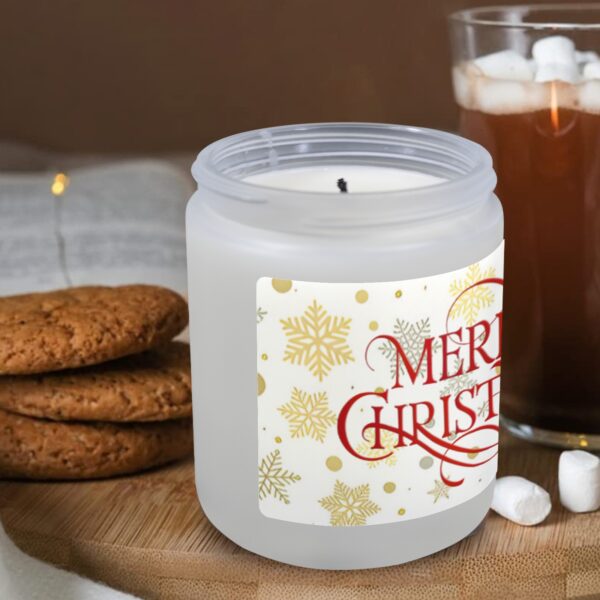 Scented Candle – Christmas Holiday – Merry Snowflakes Scented Candles Candles 6