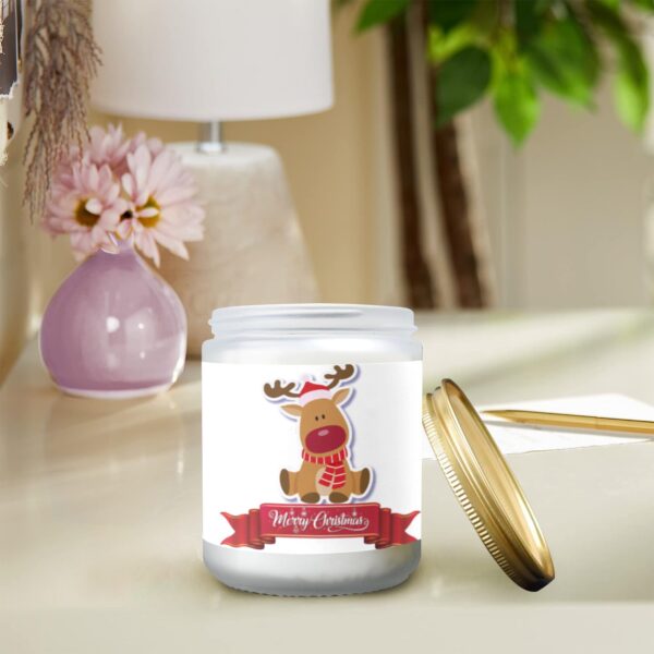 Scented Candle – Christmas Holiday – Solo Reindeer Banner Scented Candles Candles 4