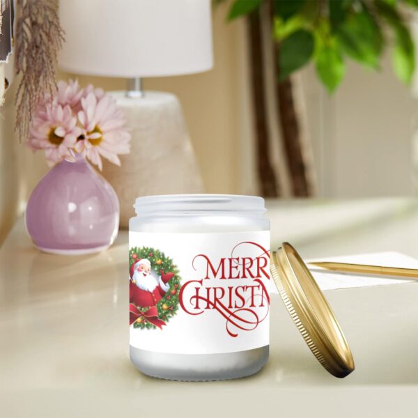 Scented Candle – Christmas Holiday – Santa Wreath Scented Candles Candles 4