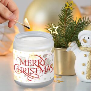 Scented Candle – Christmas Holiday – Merry Snowflakes Scented Candles candles