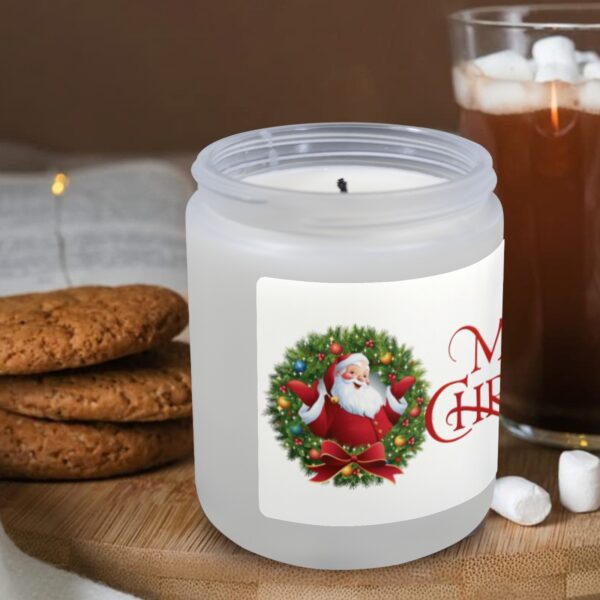 Scented Candle – Christmas Holiday – Santa Wreath Scented Candles Candles 6