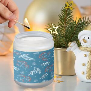 Scented Candle – Christmas Holiday – Blue Holly Scented Candles candles