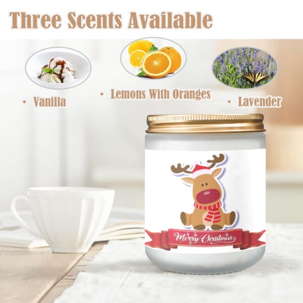 Scented Candle – Christmas Holiday – Solo Reindeer Banner Scented Candles Candles 2