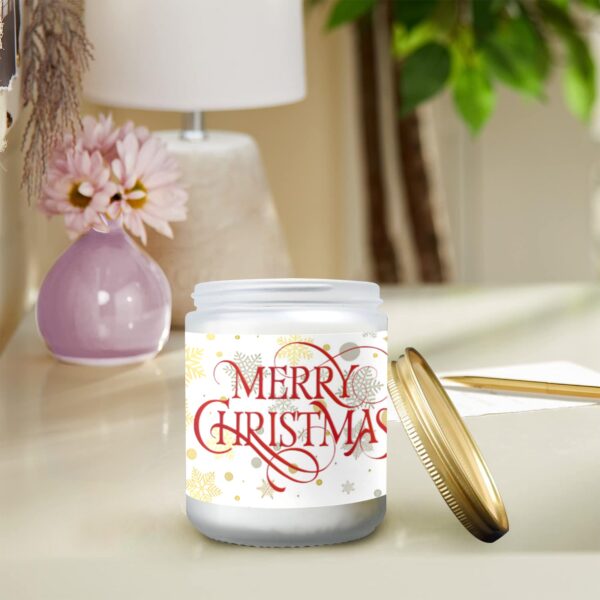 Scented Candle – Christmas Holiday – Merry Snowflakes Scented Candles Candles 4