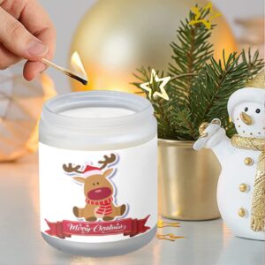 Scented Candle – Christmas Holiday – Solo Reindeer Banner Scented Candles candles