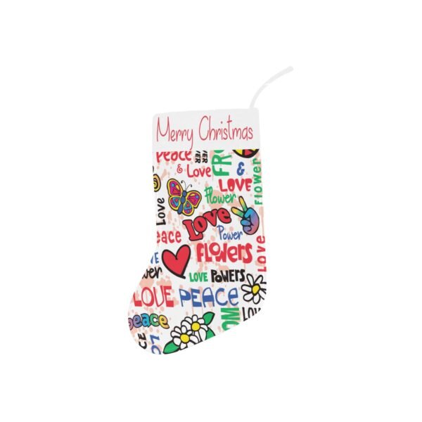 Christmas Stocking – Holiday Sock – Hippy Holiday Christmas Christmas Decorations