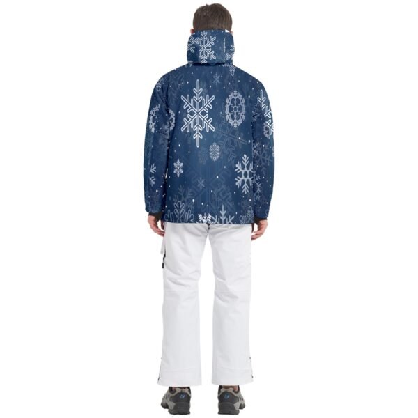 Blue Blizzard Men’s Pullover Zip Ski and Snowboard Waterproof Breathable Jacket 4