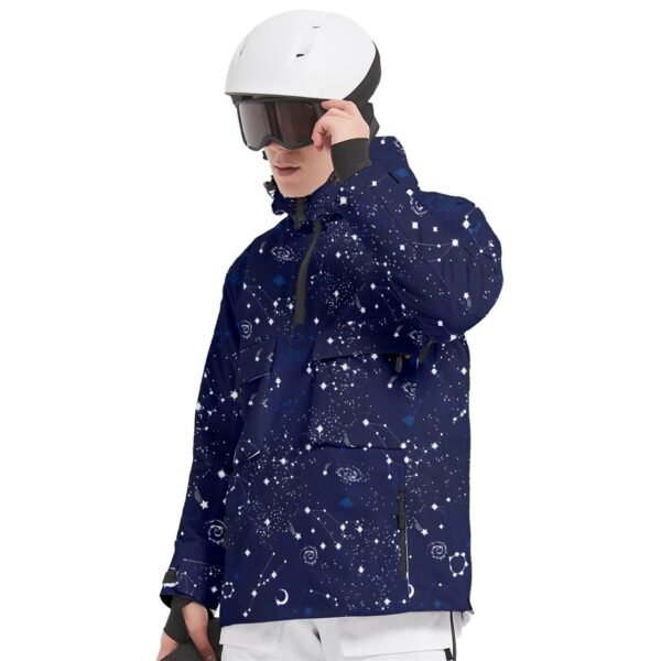 Universe –  Men’s Pullover Zip Ski And Snowboard Waterproof Breathable Jacket Clothing 2