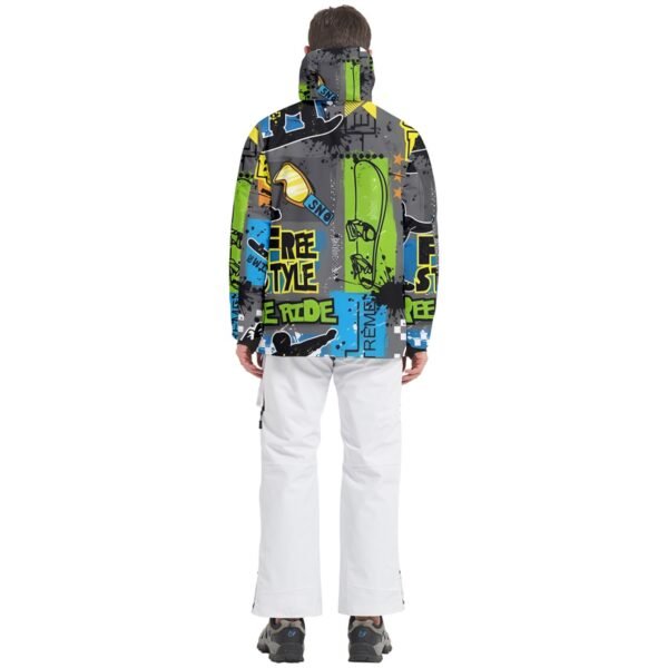 Free Style Men’s Pullover Zip Ski And Snowboard Waterproof Breathable Jacket Clothing 4