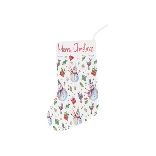 Christmas Stocking – Holiday Sock – Frosty Holly Christmas Christmas Decorations