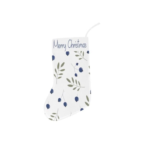 Christmas Stocking – Holiday Sock – Blueberry Christmas Christmas Decorations