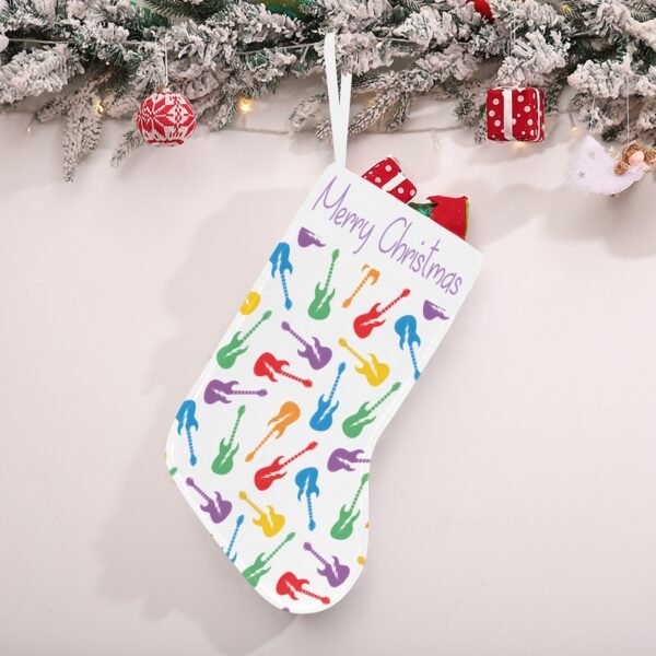 Christmas Stocking – Holiday Sock – Electric Christmas Christmas Decorations 3