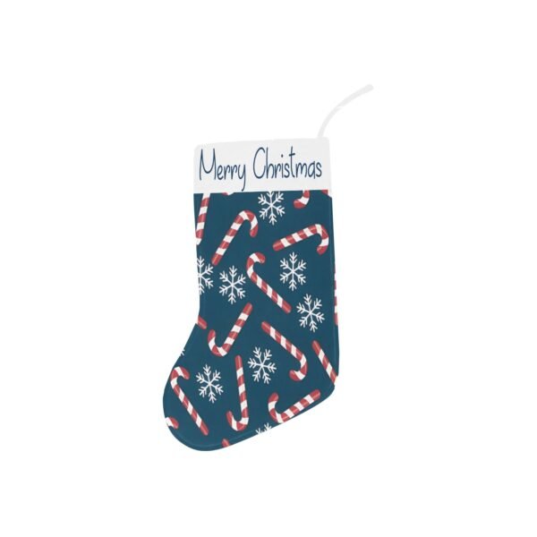 Christmas Stocking – Holiday Sock – Snow Canes Christmas Christmas Decorations