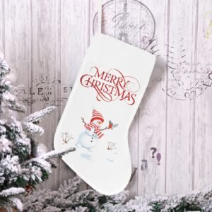 Christmas Stocking – Holiday Sock – Frosty Christmas Christmas Decorations