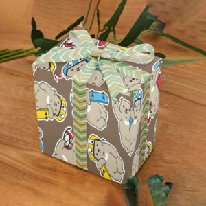 Gift Wrapping Paper – Coated Gift Wrap – Snowboard Bear – 1 Roll Gifts/Party/Celebration Birthday present paper