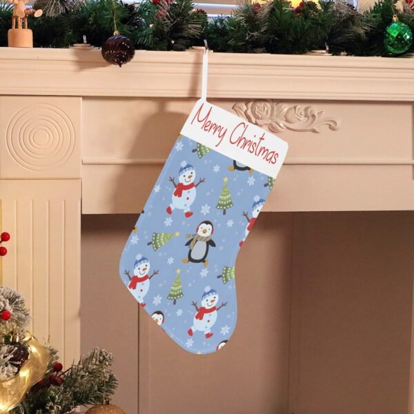 Christmas Stocking – Holiday Sock – Celebrate Christmas Stockings Christmas Decorations 3