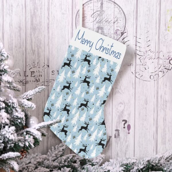 Christmas Stocking – Holiday Sock – Blue Forest Christmas Christmas Decorations