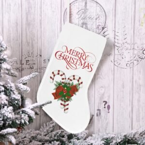 Christmas Stocking – Holiday Sock – Canes Christmas Christmas Decorations 2