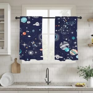 Sketched Space – Window Curtains – Blackout Window Drapes 28×40 28x40 Curtains bedroom curtains 3