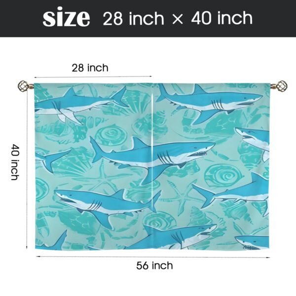 Shark Tank – Window Curtains – Blackout Window Drapes 28×40 28x40 Curtains bedroom curtains 3