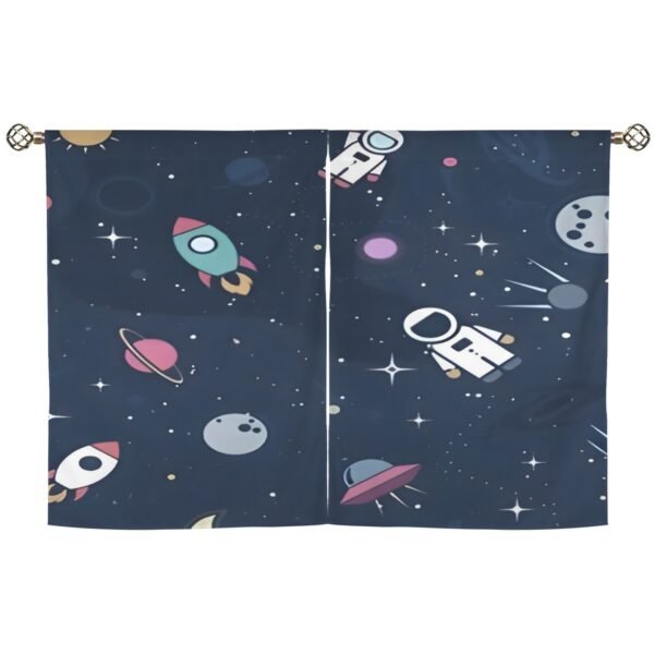 Space Officer – Large Window Curtains – Blackout Drapes 52×63 52x63 Curtains bedroom curtains 6