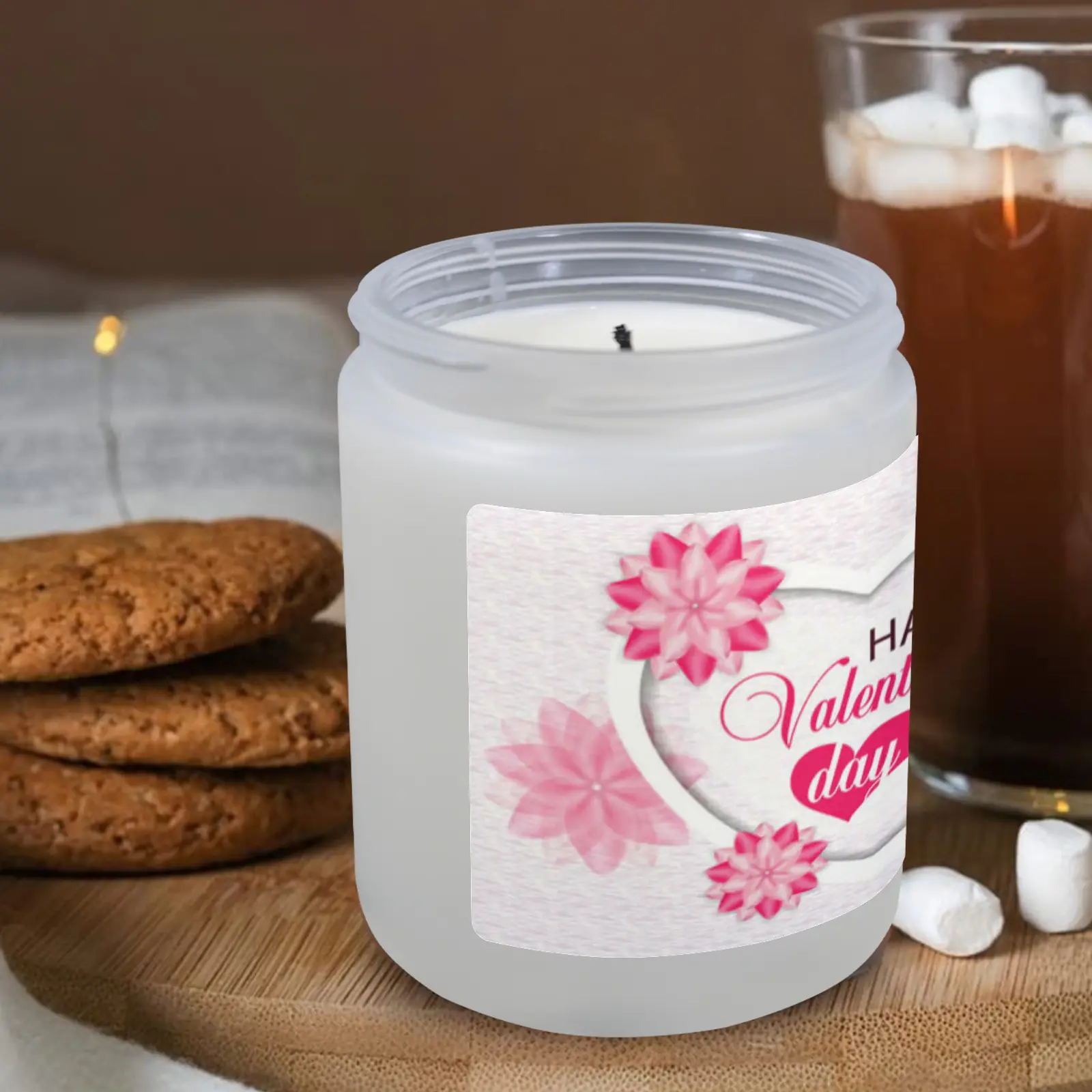 Scented Candle – Valentine’s Day Gift for Him or Her – Pinwheel Hearts Scented Candles aromatherapy candles 5