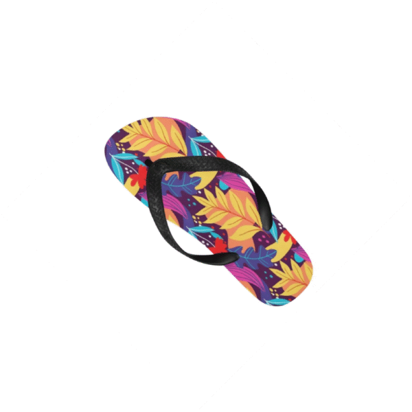 Unisex Flip Flops – Summer Beach Sandals – Foliage Flip Flops Beach footwear 5