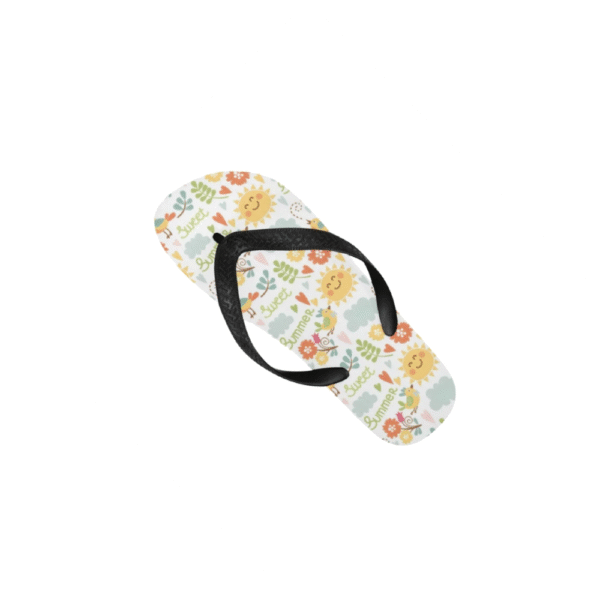 Unisex Flip Flops – Summer Beach Sandals – Let It Shine Flip Flops Beach footwear 5