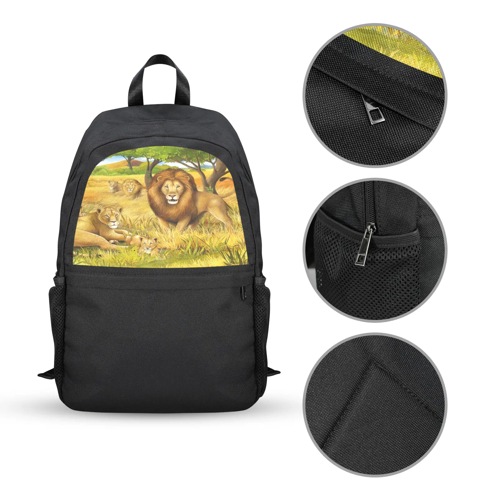 Back to School Backpack for Teens, College, Office – Laptop Compartment – Lion Pride Casual Backpack Bags/Backpacks back to school backpack 2