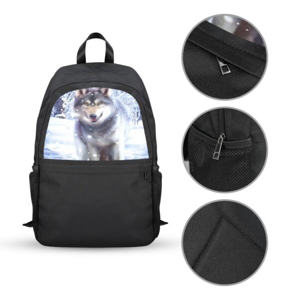 Back to School Backpack for Teens, College, Office – Laptop Compartment – Wolf Casual Backpack Bags/Backpacks back to school backpack 2
