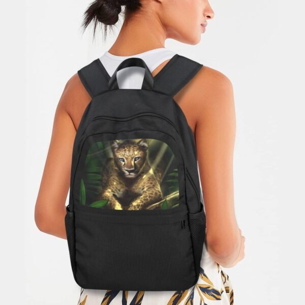 Back to School Backpack for Teens, College, Office – Laptop Compartment – Leopard Casual Backpack Bags/Backpacks back to school backpack 3